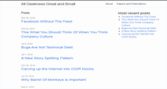 Desktop Screenshot of dancrumb.com